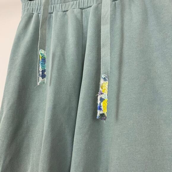 LoveShackFancy Mirabella Jogger - Indigo Hand Dye - Size Small - Picture 4 of 8